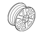 5K0601025AA88Z - : Wheel, Alloy for Volkswagen: Golf, Golf R Image