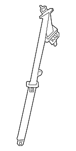 898101U710VA - : Lap &amp; Shoulder Belt for Kia: Sorento Image