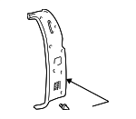 625110C010E1 - Body: Cab Corner for Toyota: Tundra Image