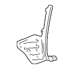 621110C010E1 - Body: Cowl Trim for Toyota: Tundra Image