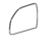 623120C020 - Body: Door Weather-strip for Toyota: Tundra Image