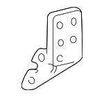 XW4Z9C736AB - Electrical: Cruise Servo Bracket for Ford: Thunderbird | Lincoln: LS Image