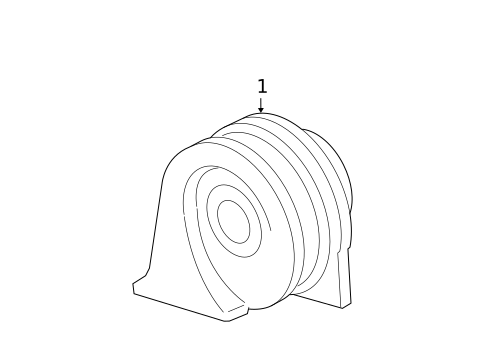 Horn for 2007 Honda Ridgeline #0