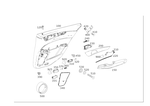 2187305700 - Rear Doors: Door Trim for Mercedes-Benz Image