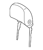 4M0881902BLRNW - Body: Headrest for Audi Image image