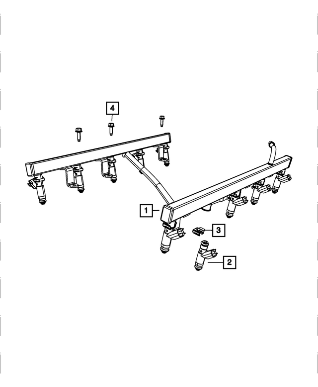 5038015AB - Fuel: Fuel Rail for Mopar Image