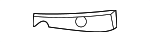 86525S2500 - Body: Bumper Cover Support Rail for Hyundai Image
