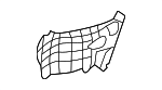 86541S2500 - Brakes: Brake Air Duct for Hyundai Image