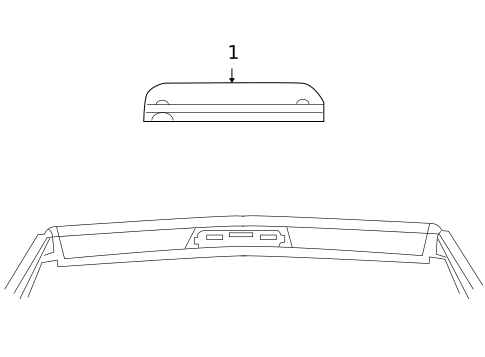 High Mounted Stop Lamp for 2008 Dodge Ram 1500 #0