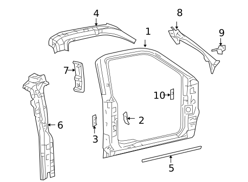 Uniside for 2008 Ford F-150 #1