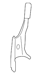 87448ZR10B - Body: Recline Cover for Nissan: Armada, TITAN Image