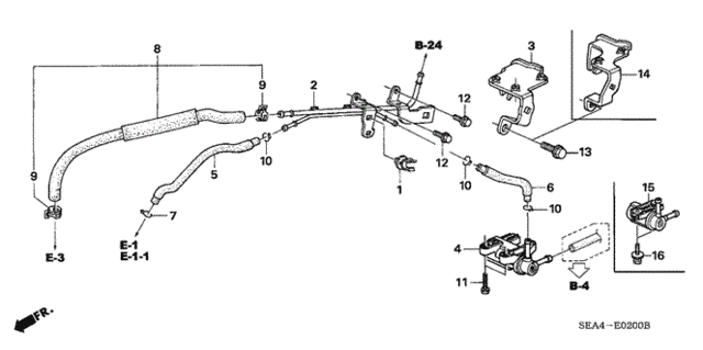 Install Pipe - Tubing for 2004 Acura TSX #0
