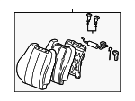7143006090A0 - Body: Seat Back Assembly for Toyota: Solara Image