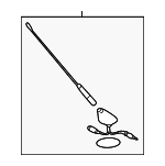 39150S3YA01 - Electrical: Antenna Assembly for Honda: Insight Image