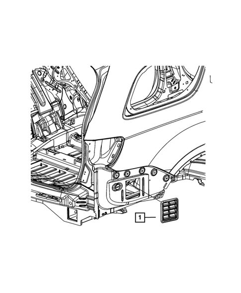 Air Ducts for 2022 Dodge Durango #1