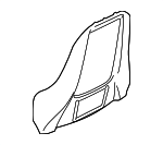 52107365616 - Body: Seat Back Panel for BMW: i3, i3s Image