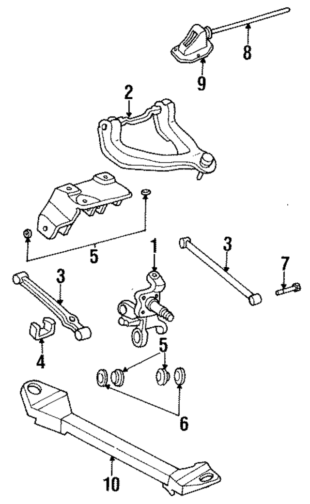 4656241 - Suspension: Upper Control Arm for Mopar Image