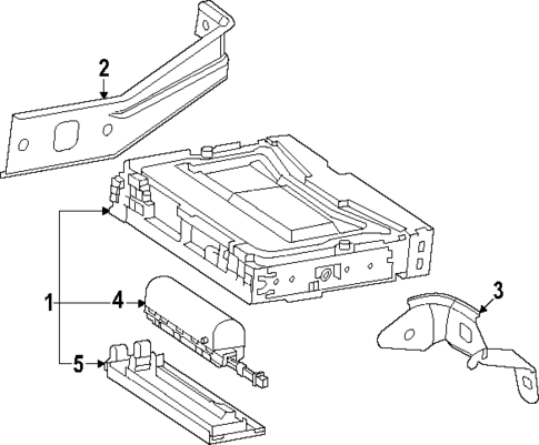 Communication System Components for 2024 Subaru Solterra #0