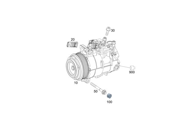 42302311 - : Refrigerant Compressor for Mercedes-Benz: SL65 AMG Image