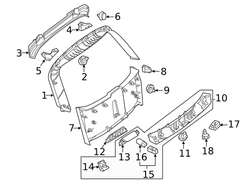 Interior Trim for 2016 Mercedes-Benz E63 AMG S #0