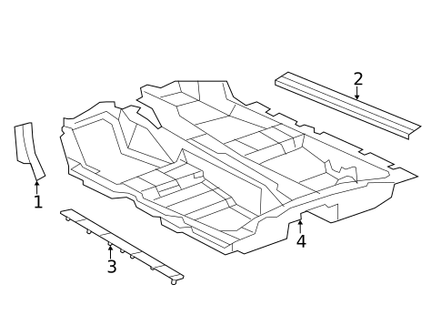 Interior Trim - Pillars for 2012 Chrysler 200 #1