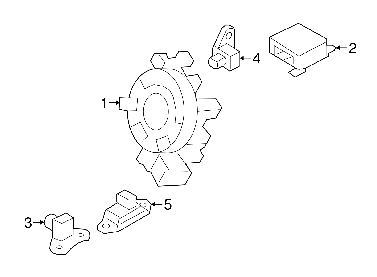 Side Impact Sens - Nissan (K8830-EG20A)