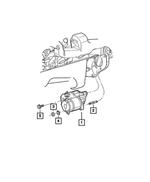 56029113AA - : Engine Starter for Mopar Image