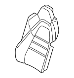 971885805QDDAK - Body: Seat Back Cover for Porsche: Panamera Image