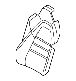 971885775DB - Body: Seat Back Pad for Porsche: Panamera Image