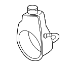 26087431 - Steering: Reservoir for Chevrolet: Avalanche 2500, Silverado 2500 HD, Silverado 2500 HD Classic, Silverado 3500, Silverado 3500 Classic, Suburban 2500 | GMC: Sierra 2500 HD, Sierra 2500 HD Classic, Sierra 3500, Sierra 3500 Classic, Yukon XL 2500 Image