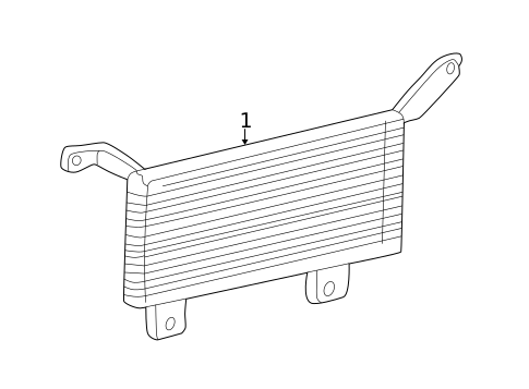 Trans Oil Cooler for 2002 Ford Excursion #0