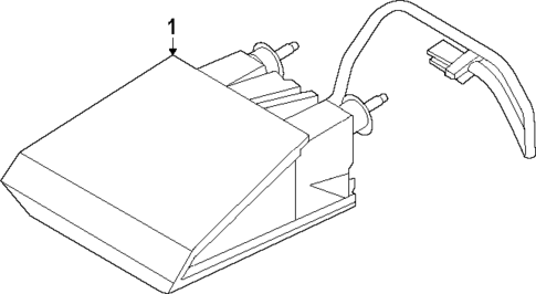 High Mounted Stop Lamp for 2025 Hyundai Kona Electric #0