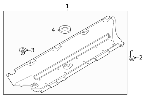 Under Cover & Splash Shields for 2022 Hyundai Santa Fe #0