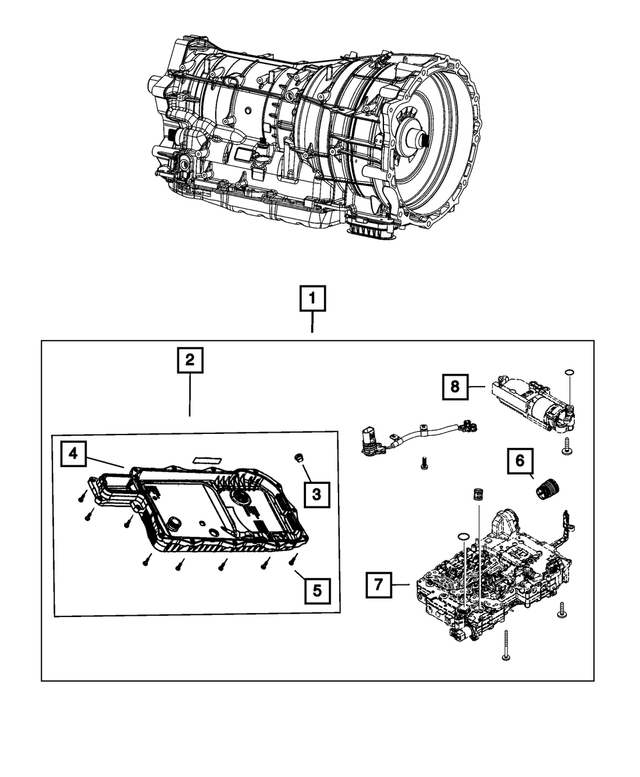 68582386AA - Transmission: Electric Pump Wire Harness Kit for Jeep: Grand Cherokee Image