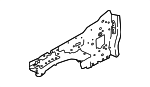 T4A44034 - Body: Fender Apron Reinforcement for Jaguar Image