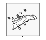 7230A691YA - : Upper Quarter Trim for Mitsubishi: Outlander PHEV Image