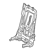 7101742170 - Body: Seat Back Frame for Toyota Image
