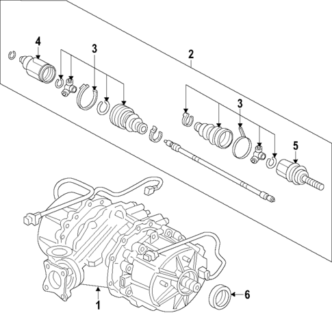 Axle Shafts & Joints for 2009 Acura RDX #0