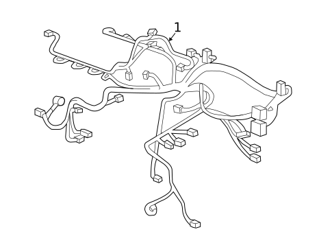 Wiring Harness for 2020 Honda Fit #0