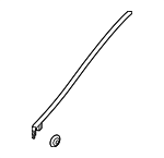 73152T5RA11 - Body: Side Molding for Honda: Fit Image