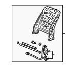 81126STXA01 - Body: Seat Back Frame for Acura Image