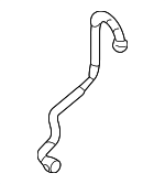 8H0201945 - Emission System: Secondary Air Injection Pump Hose for Audi: A4, A4 Quattro, S4 Image