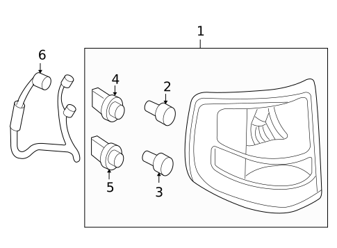 Combination Lamps for 2008 Ford Explorer Sport Trac #0