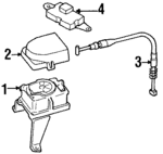 8971620840 - Electrical: Actuator Assembly for Honda: Passport Image