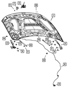 68185697AA - Body Sheet Metal Except Doors: Anti-squeak Tape for Mopar Image