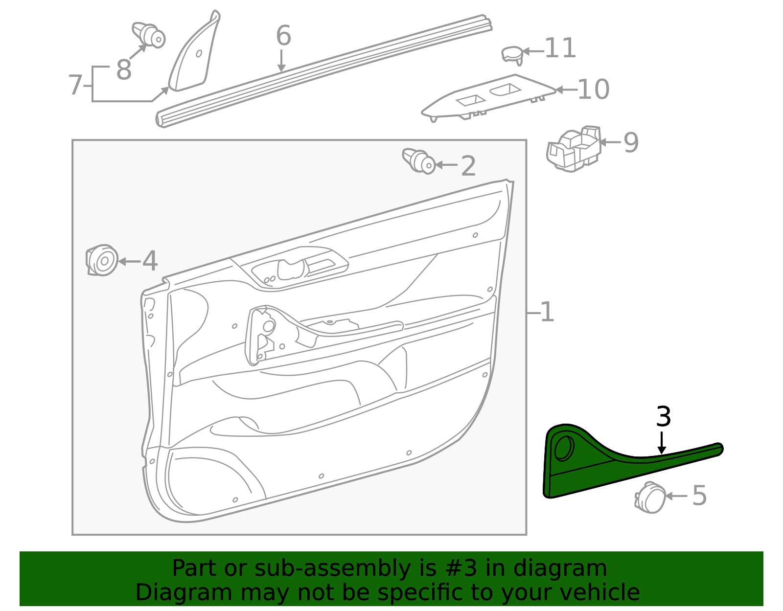 2012-2015 Scion iQ Pull Handle 74645-74010-C0 | OEM Parts Online