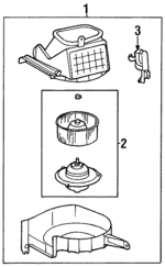 8713060260 - HVAC: Blower Assembly for Toyota: Land Cruiser Image