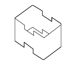 244313JV2A - : Battery Cover for Nissan: Pathfinder Image