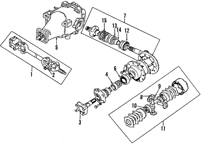 11948 - Universals &amp; Rear Axle: Universal Joints for Jaguar Image