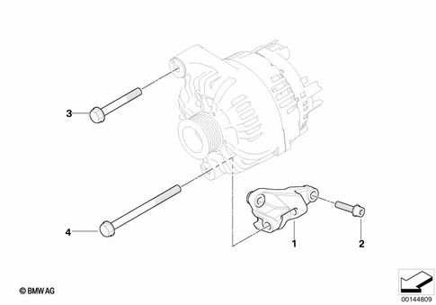 Alternatormounting Parts for 2011 BMW 335d #0